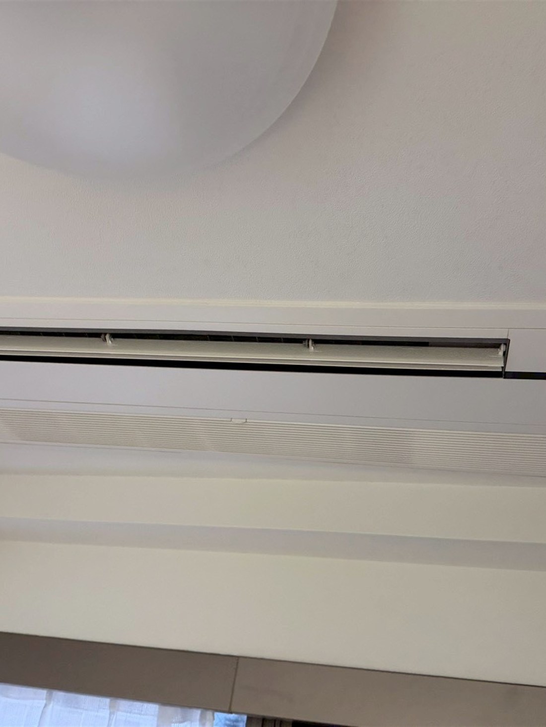 Air conditioner unit after installation